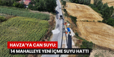 samsunun-havza-ilcesinde-yeni-icme-suyu-hatti