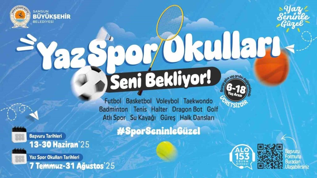 Samsun’da yaz spor okulları kayıtları açıldı samsun manşet haberleri Samsun manşet - samsun haberleri