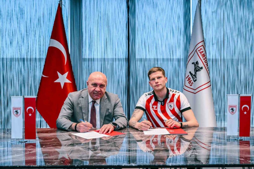 Atatürklü arma’nın yeni i̇smi: logi tomasson samsunspor’da samsun manşet haberleri Samsun manşet - samsun haberleri